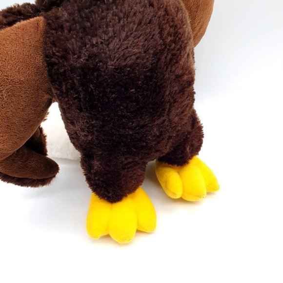 Eagle Plush Destination Nation Toy Plush Cleaned Sanitized Endangered Bird USA - Picture 4 of 9